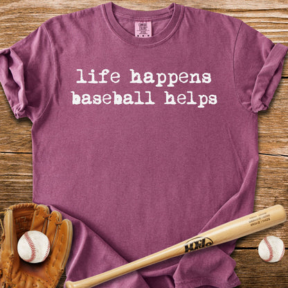 Baseball Fixes Everything T-Shirt