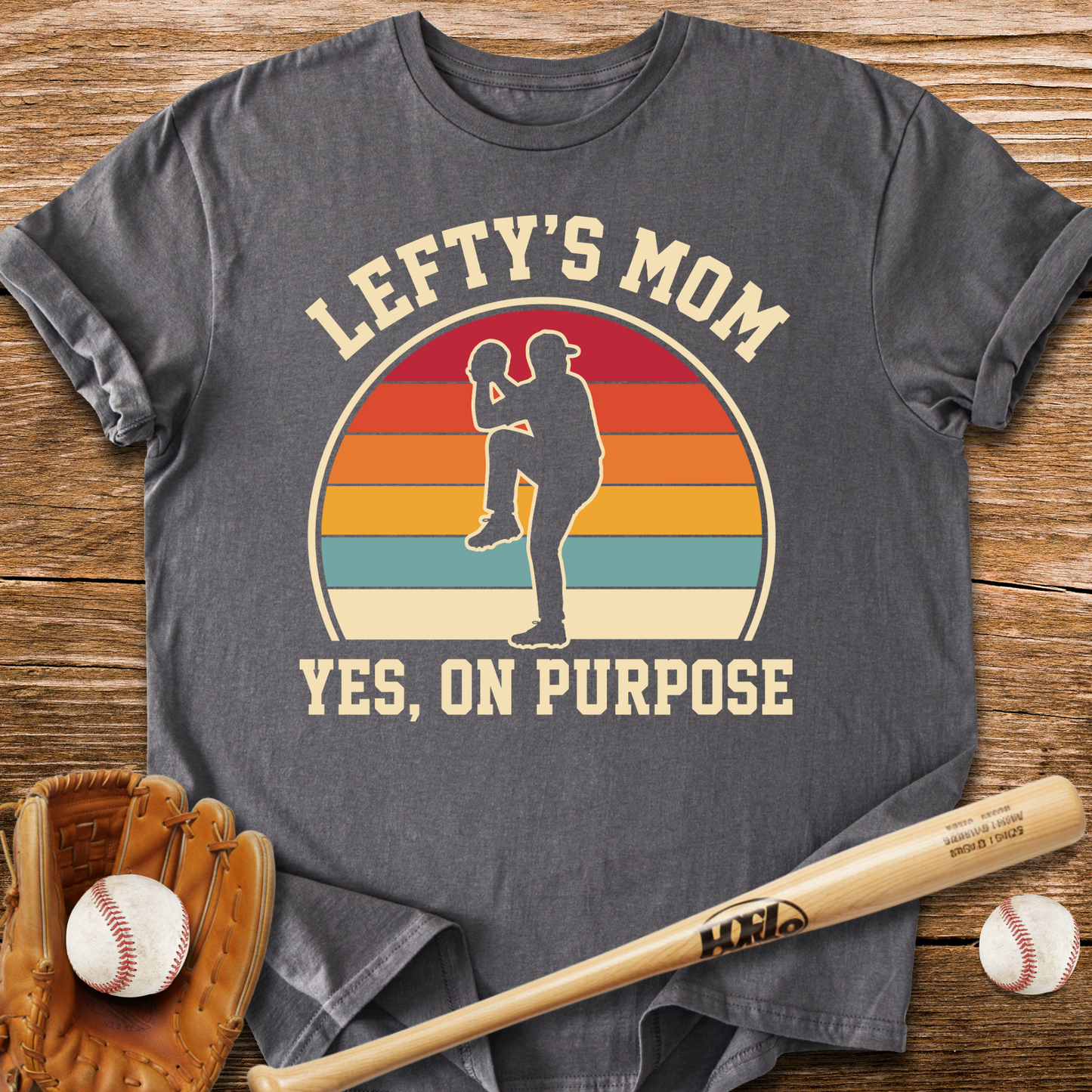 Raised A Lefty On Purpose T-Shirt