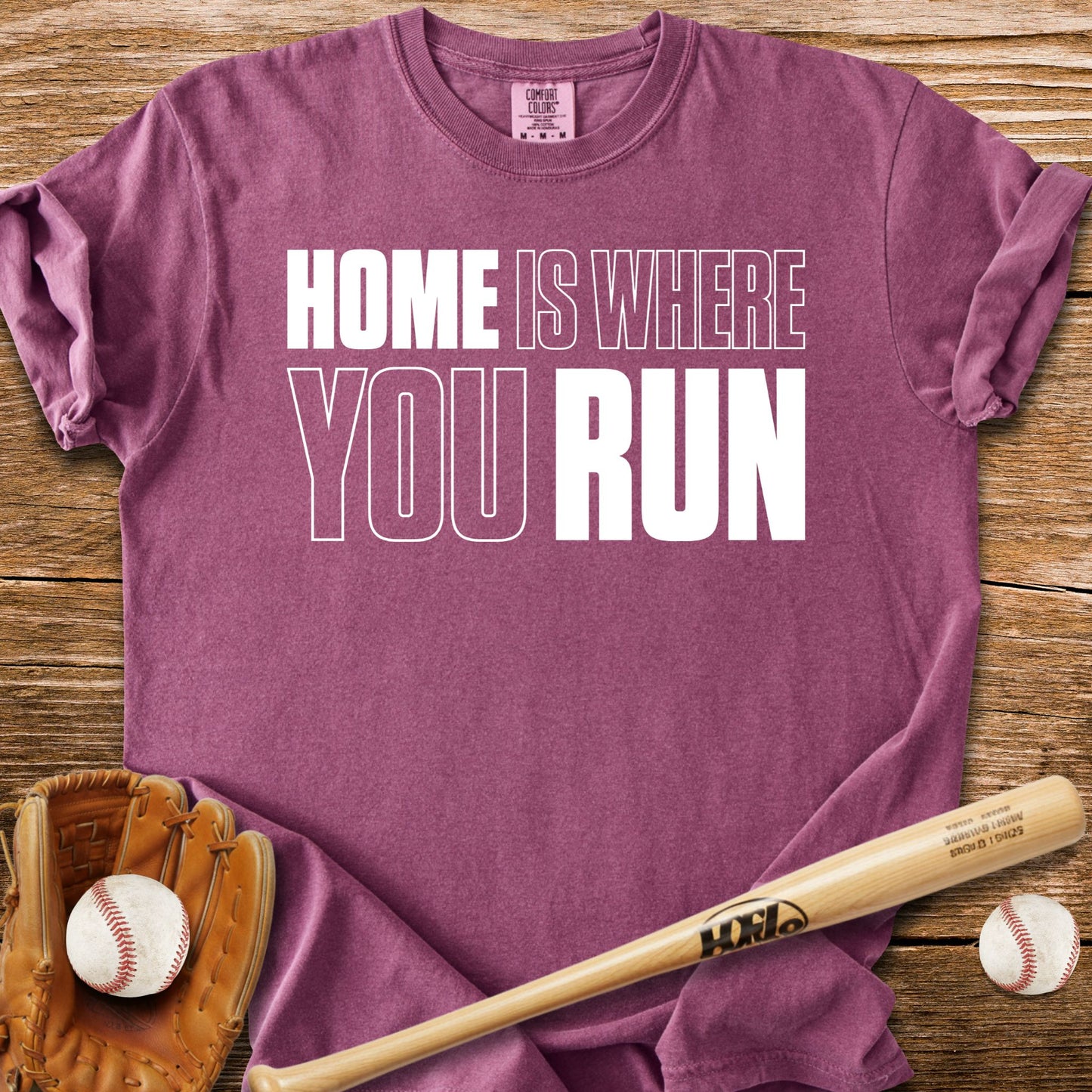 Home Plate Wordplay T-Shirt