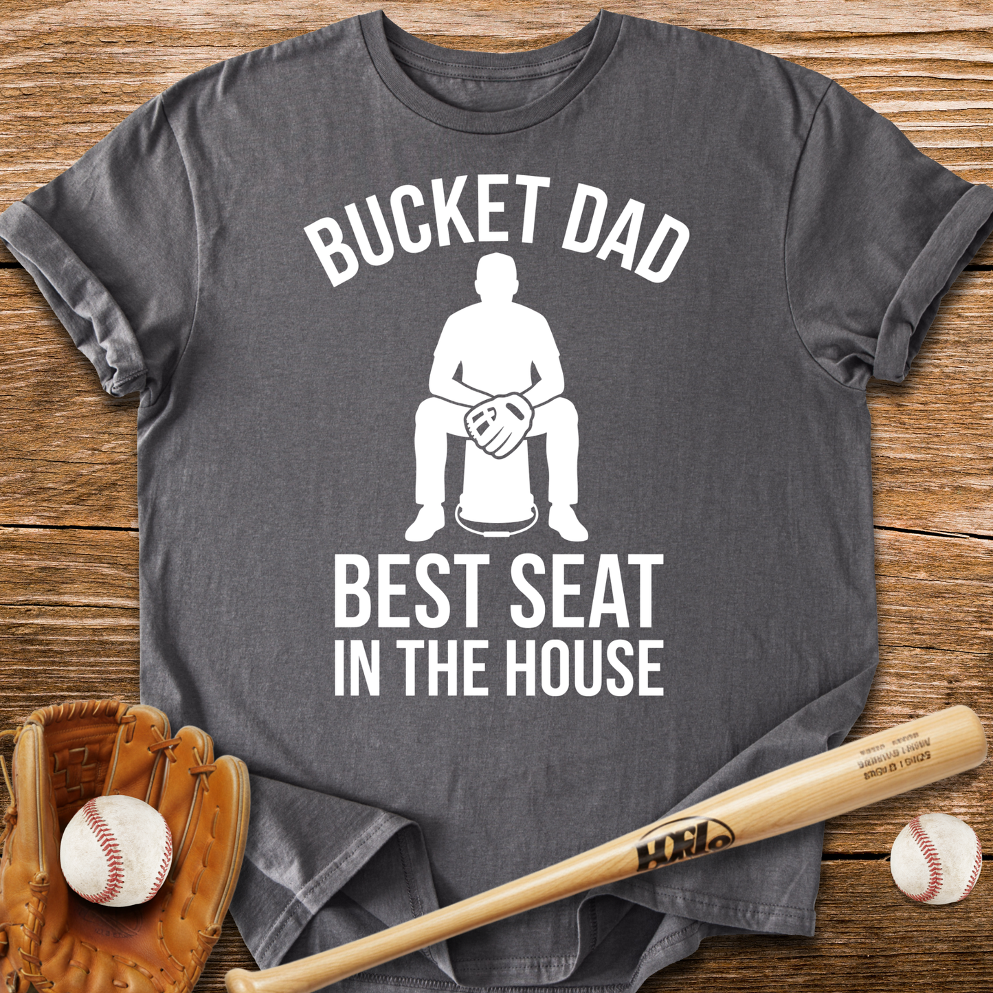 Dad's Bucket Throne T-Shirt