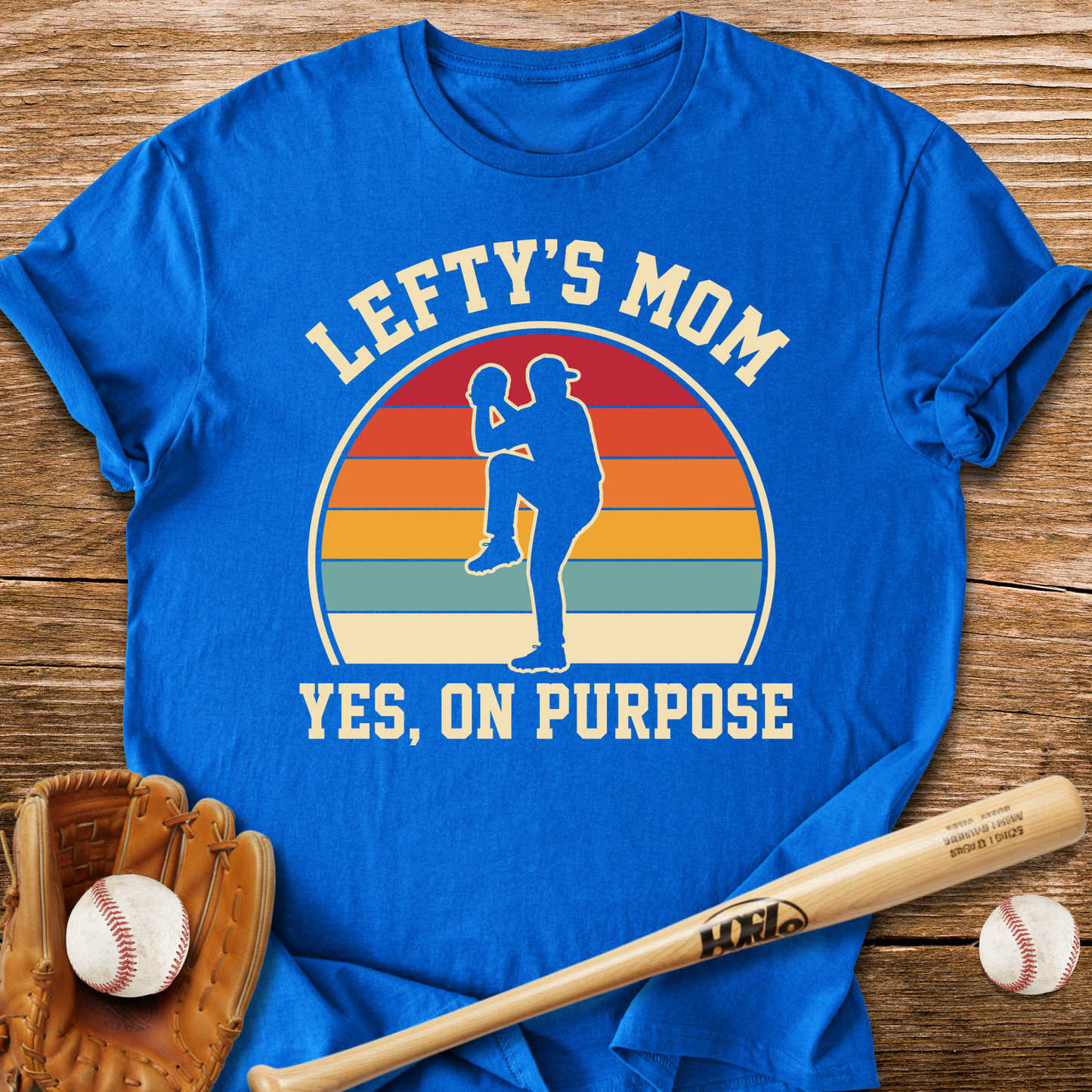 Raised A Lefty On Purpose T-Shirt