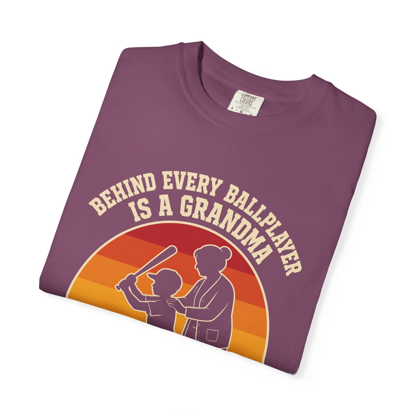 Behind Every Ballplayer A Grandma T-Shirt