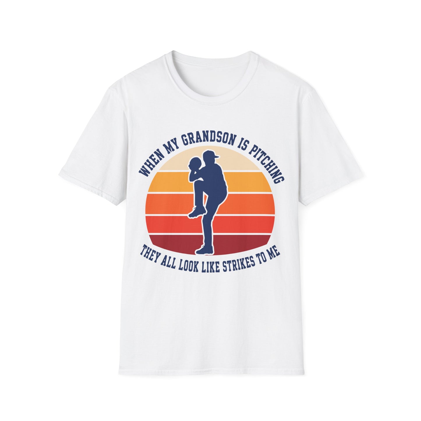Grandparent  Sees Only Strikes T-Shirt