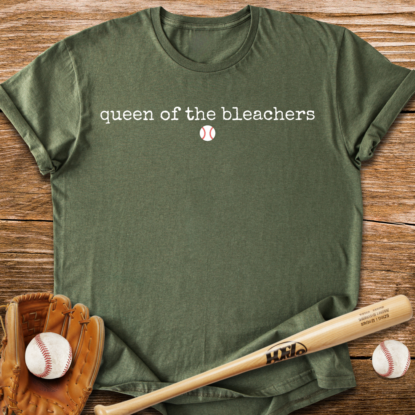 Bleacher Throne Mom T-Shirt