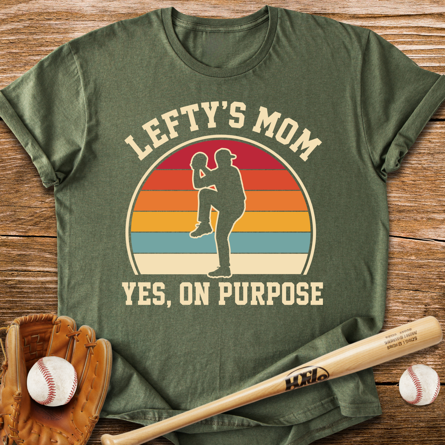 Raised A Lefty On Purpose T-Shirt