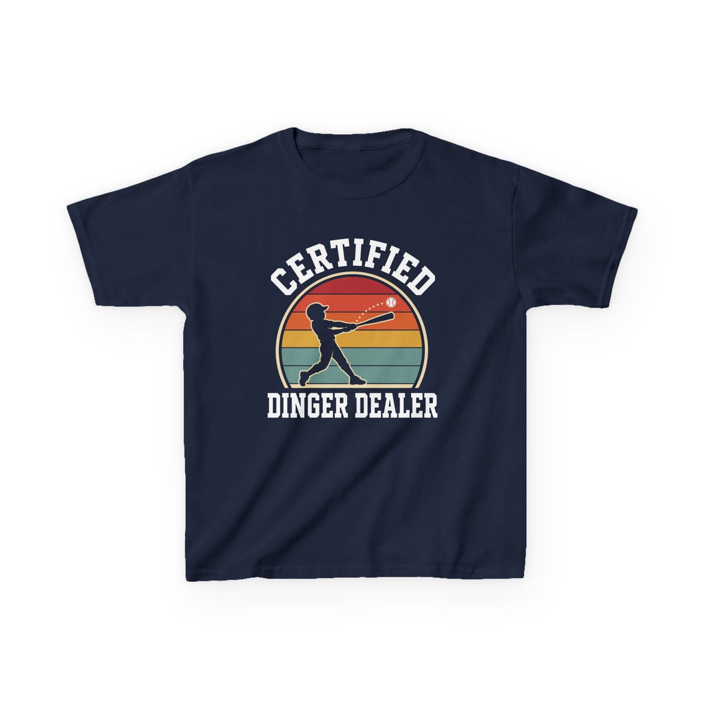 Certified Dinger Dealer Kids T-shirt