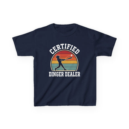 Certified Dinger Dealer Kids T-shirt