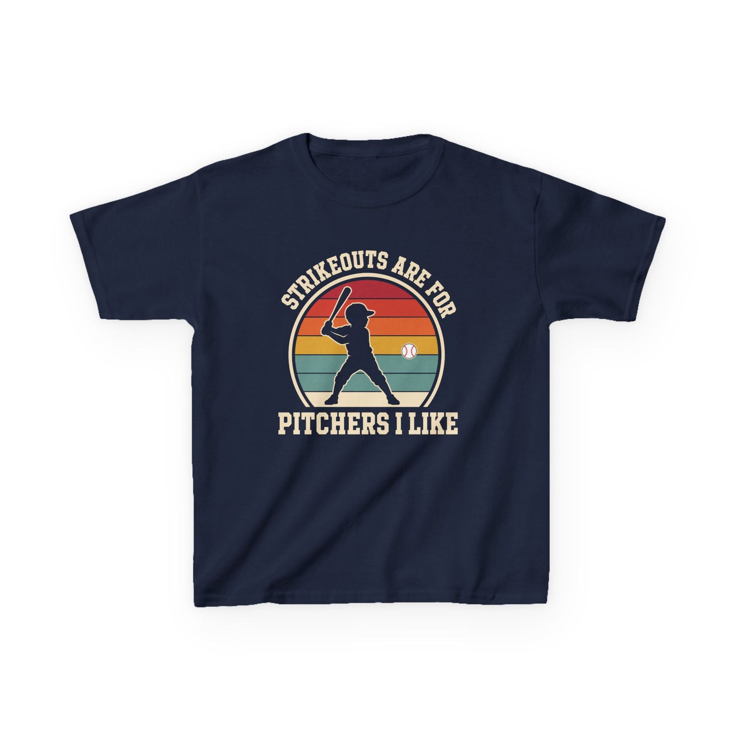 Strikeouts Are For Pitchers I Like Kids T-shirt