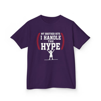 Little Sister Runs Hype Kids T-shirt