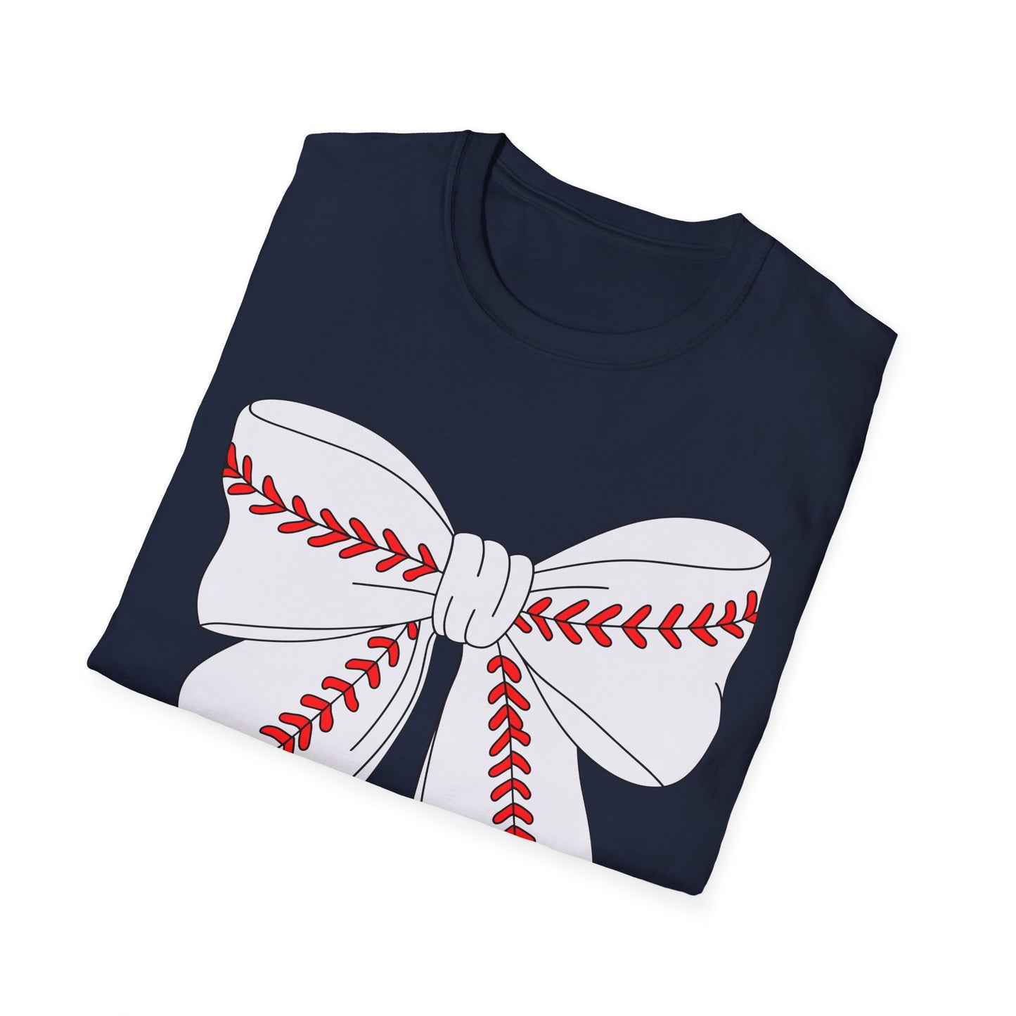Charming Bow Graphic T-Shirt for All Occasions, Gift for Her, Casual Wear, Holiday Apparel, Trendy Fashion Statement