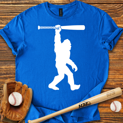 Bigfoot Baseball Adult T-shirt
