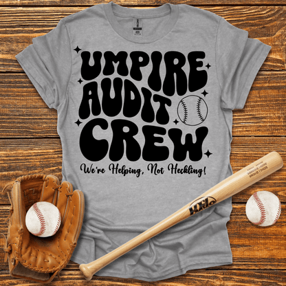 Umpire Audit Crew Adult T-Shirt