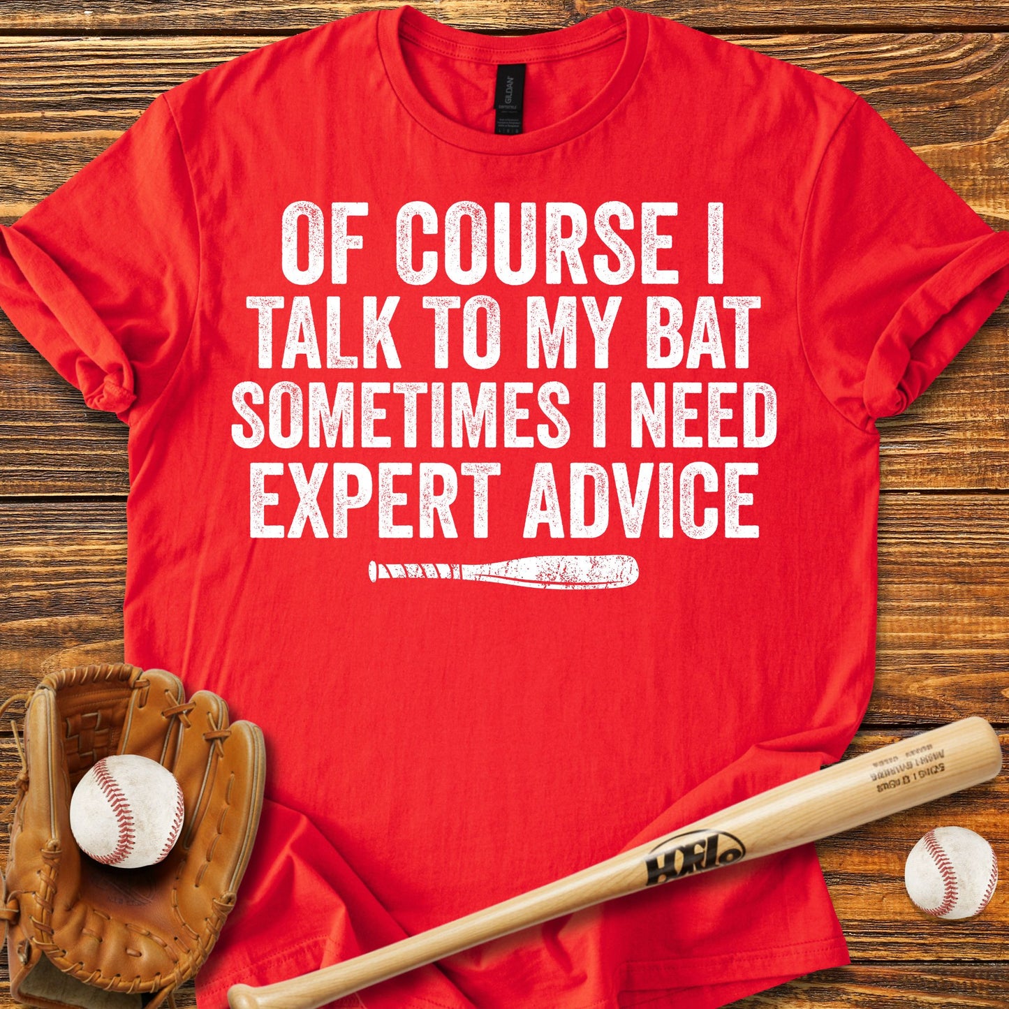 Bat Expert Advice Adult T-Shirt