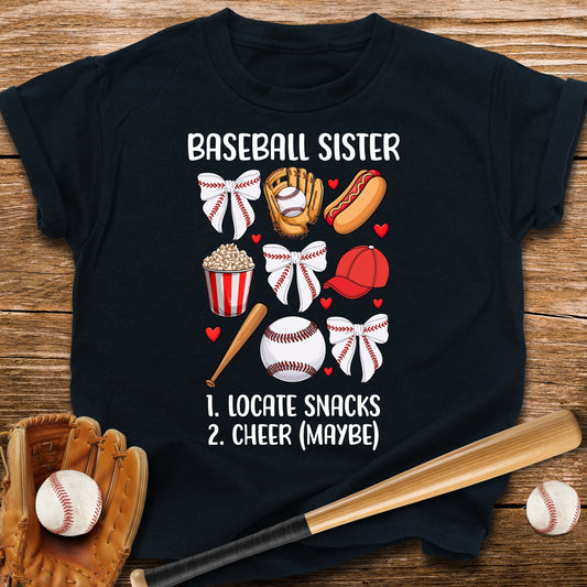Snack Squad Sister Youth Tee