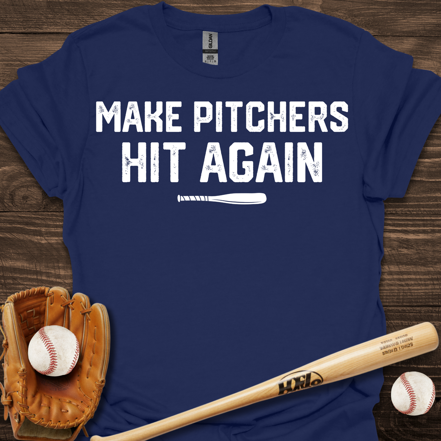 Make Pitchers Hit Again Tee