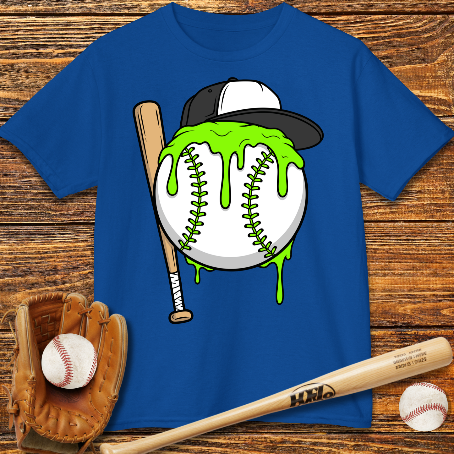 Baseball Drip Kids T-Shirt