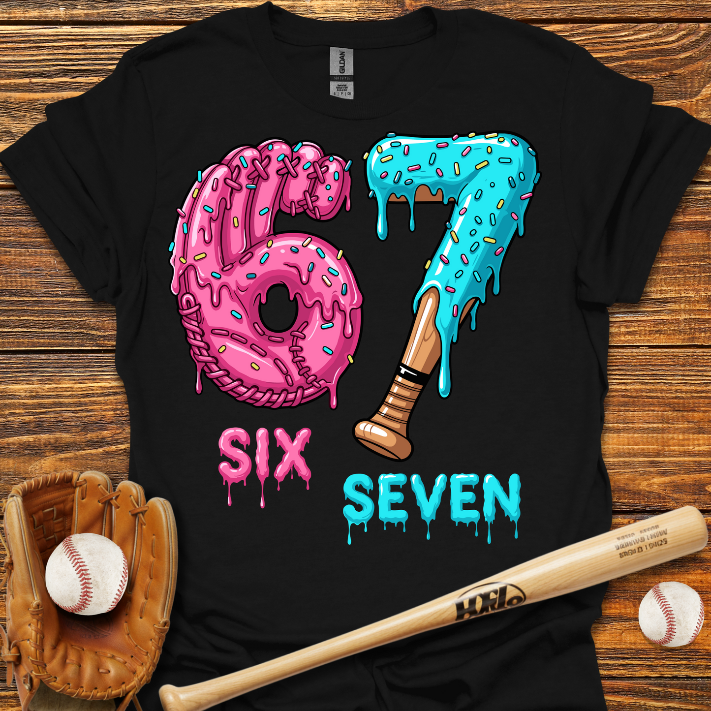 Baseball Drip 67 Meme Tee