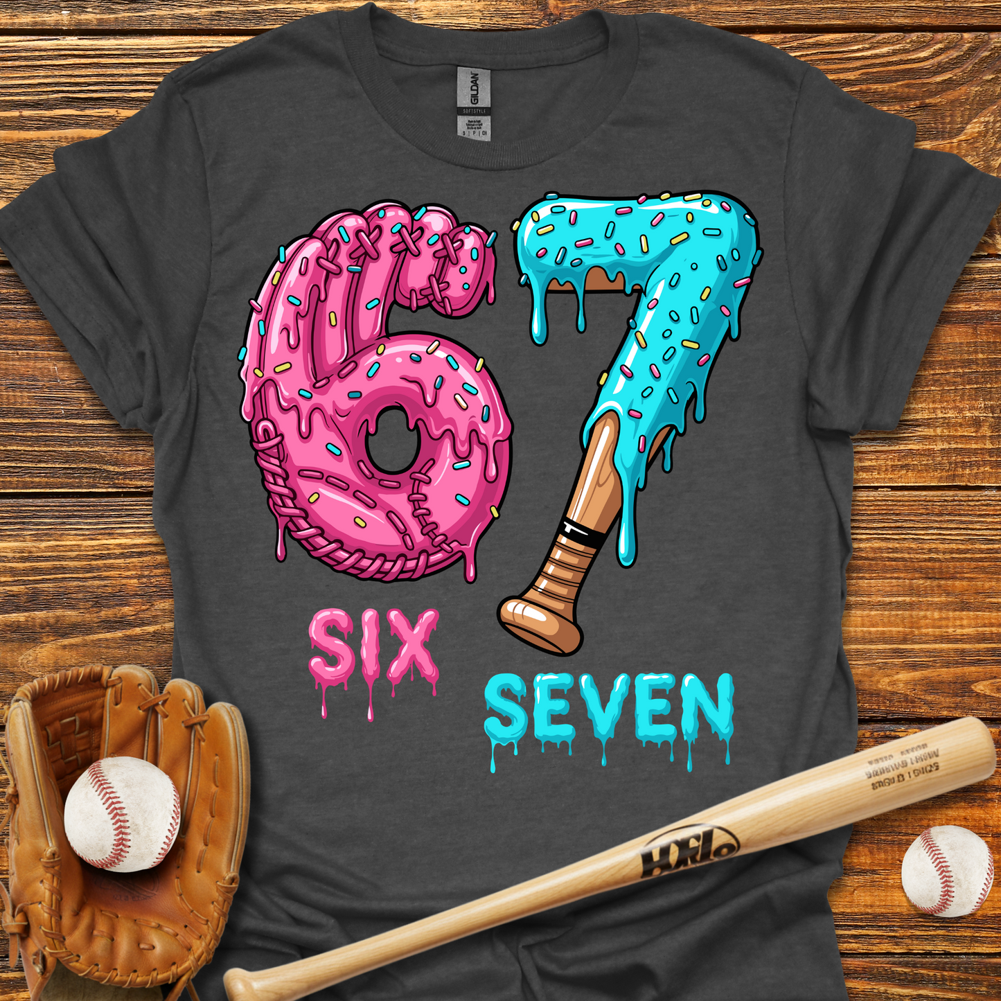 Baseball Drip 67 Meme Tee