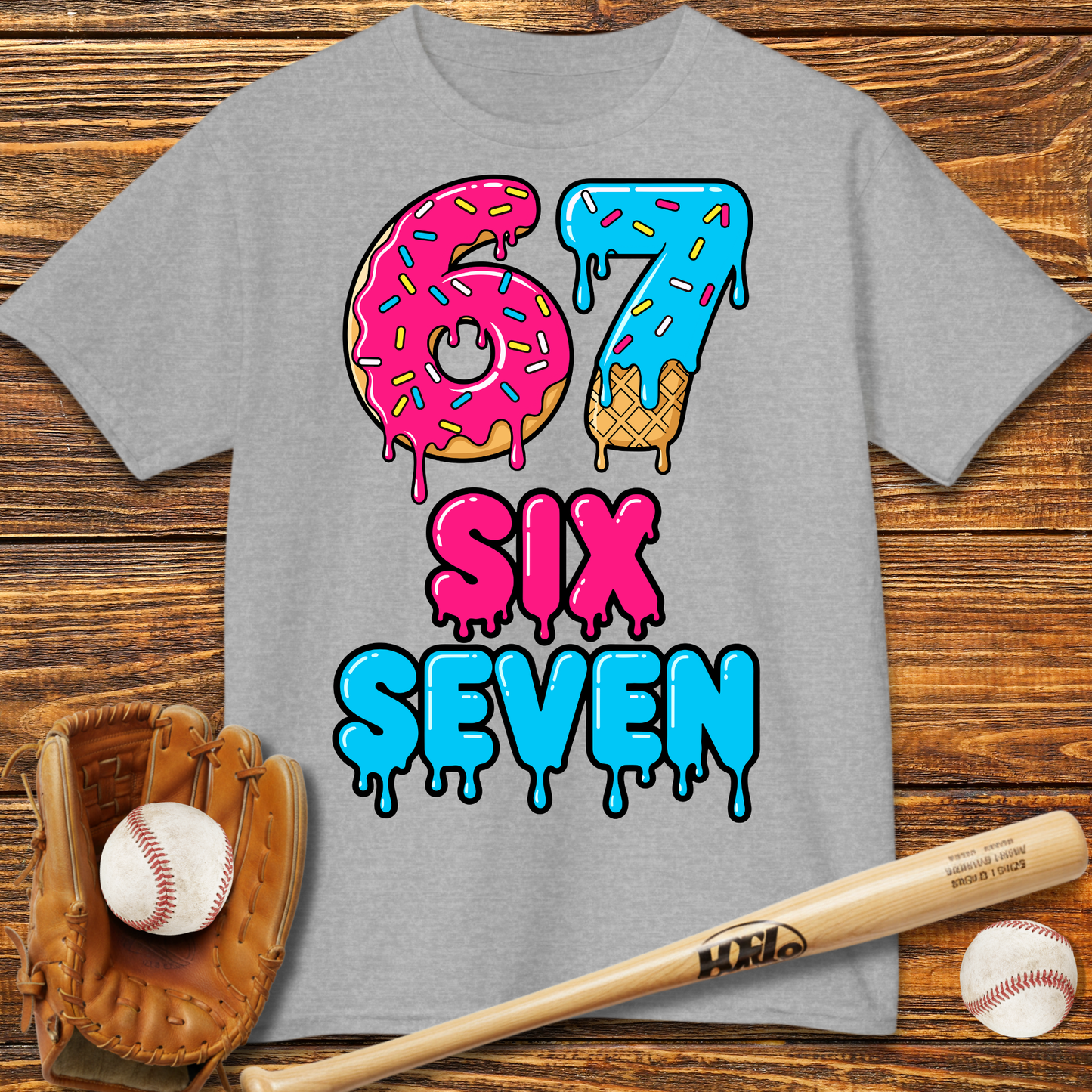 Baseball Drip 67 Kids T-Shirt