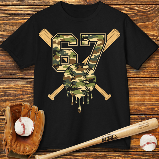 Camo Drip 67 Kids T-Shirt