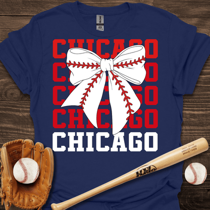 Chicago Coquette Baseball Adult T-Shirt