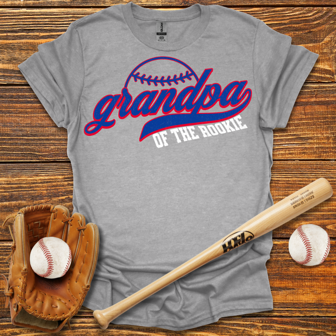 Grandpa Of The Rookie Tee