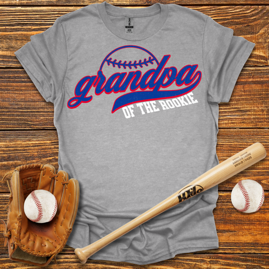 Grandpa Of The Rookie Tee