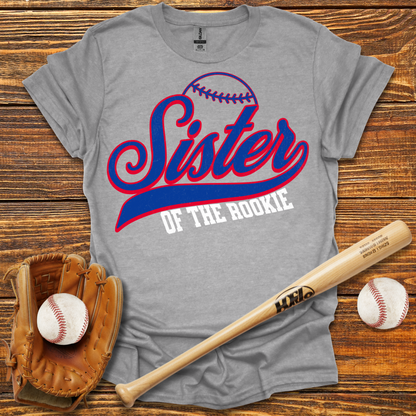 Sister Of The Rookie Adult T-Shirt