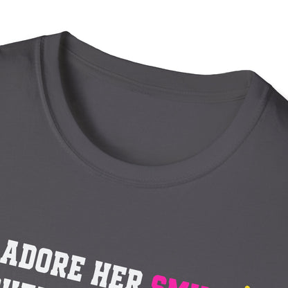 Adores Her Granddaughter T-Shirt - HomeRun PrintsT-Shirt