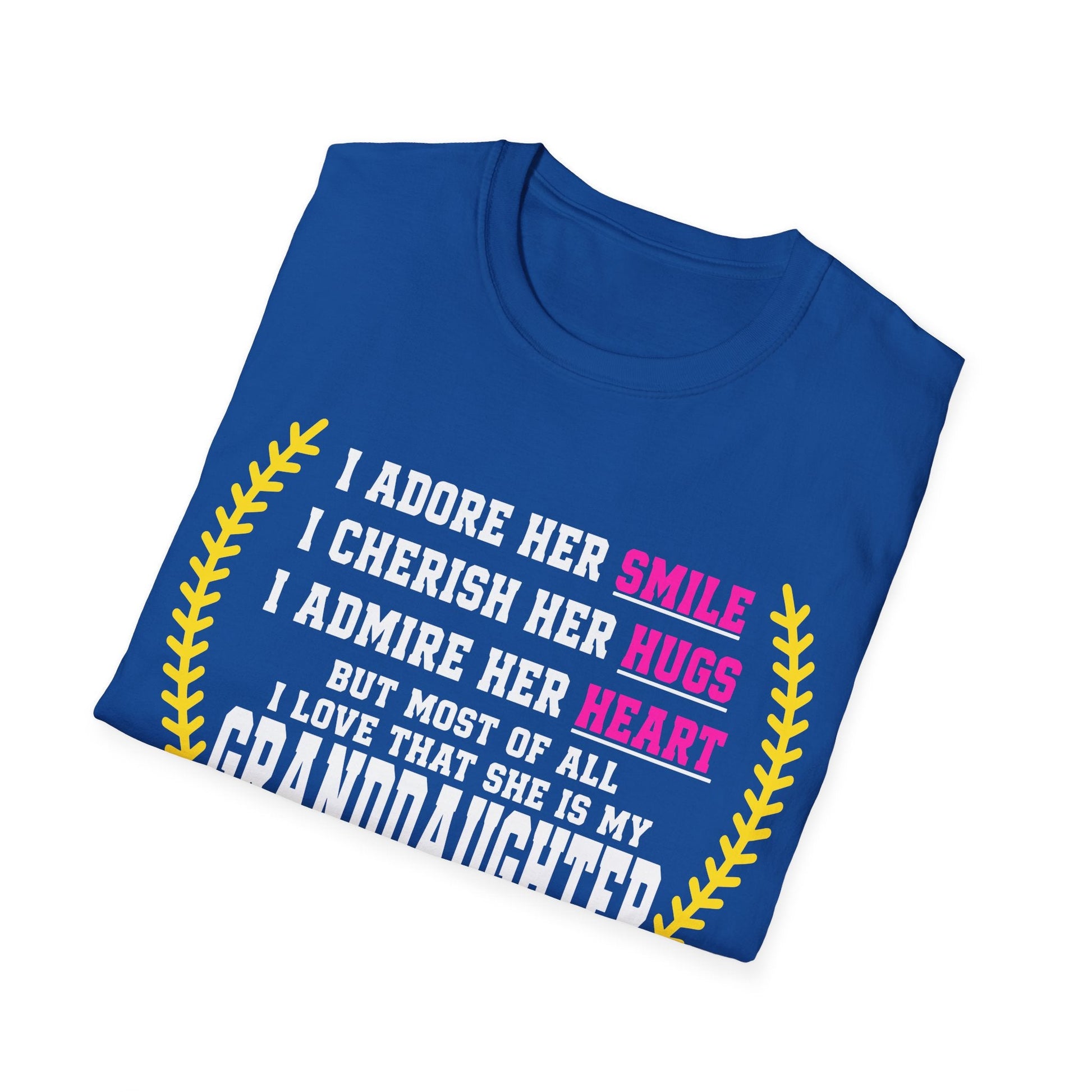 Adores Her Granddaughter T-Shirt - HomeRun PrintsT-Shirt