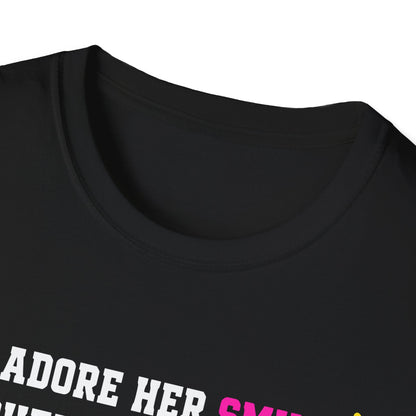 Adores Her Granddaughter T-Shirt - HomeRun PrintsT-Shirt