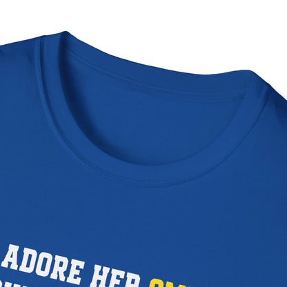 Adores Her Granddaughter T-Shirt - HomeRun PrintsT-Shirt
