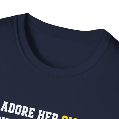 Adores Her Granddaughter T-Shirt - HomeRun PrintsT-Shirt