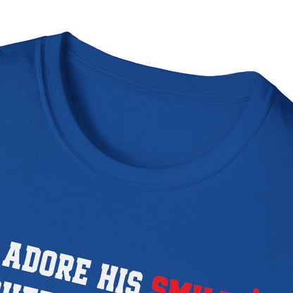 Adores Her Grandson T-Shirt - HomeRun PrintsT-Shirt