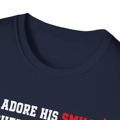 Adores Her Grandson T-Shirt - HomeRun PrintsT-Shirt