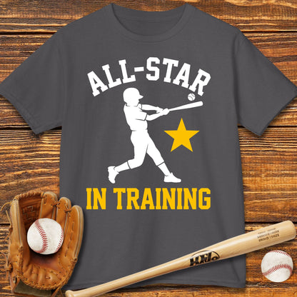All-Star In Training Basebal Kids T-shirt - HomeRun PrintsKids clothes