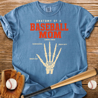 Anatomy Of A Baseball Mom - HomeRun PrintsComfort Colors