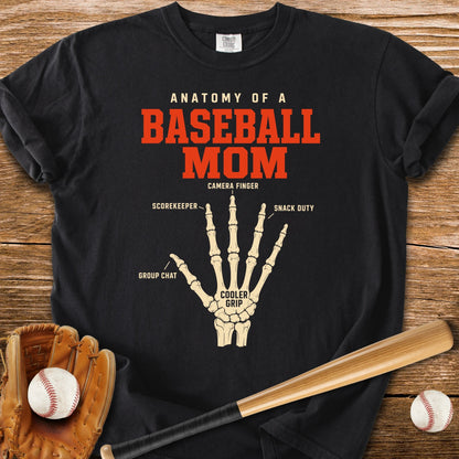 Anatomy Of A Baseball Mom - HomeRun PrintsComfort Colors