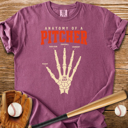 Anatomy Of A Pitcher - HomeRun PrintsComfort Colors