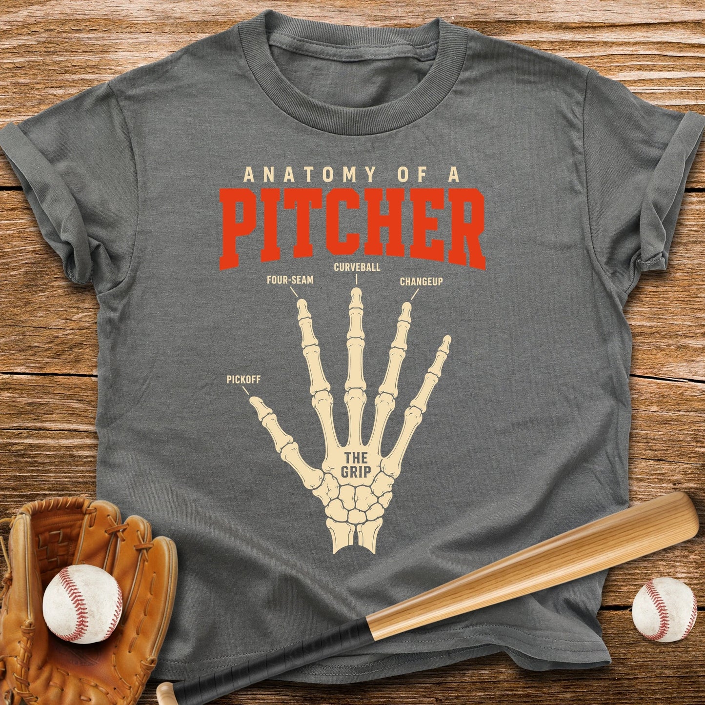 Anatomy Of A Pitcher Youth Tee - HomeRun PrintsKids clothes