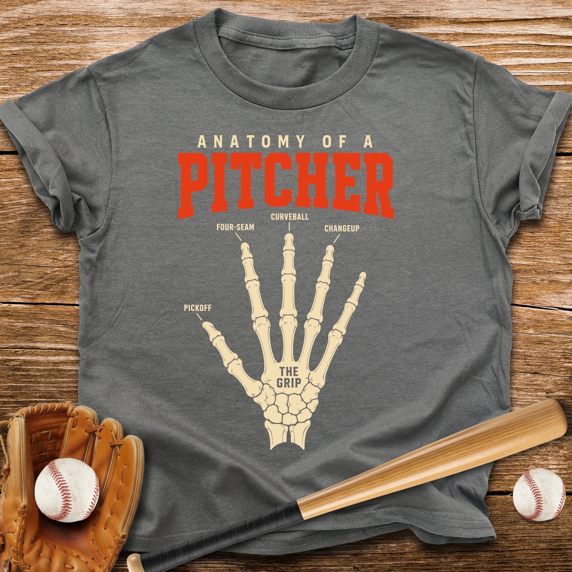 Anatomy Of A Pitcher Youth Tee - HomeRun PrintsKids clothes