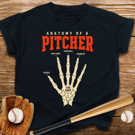 Anatomy Of A Pitcher Youth Tee - HomeRun PrintsKids clothes