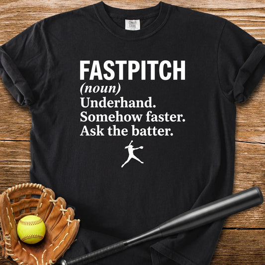 Ask The Batter Fastpitch - HomeRun PrintsComfort Colors