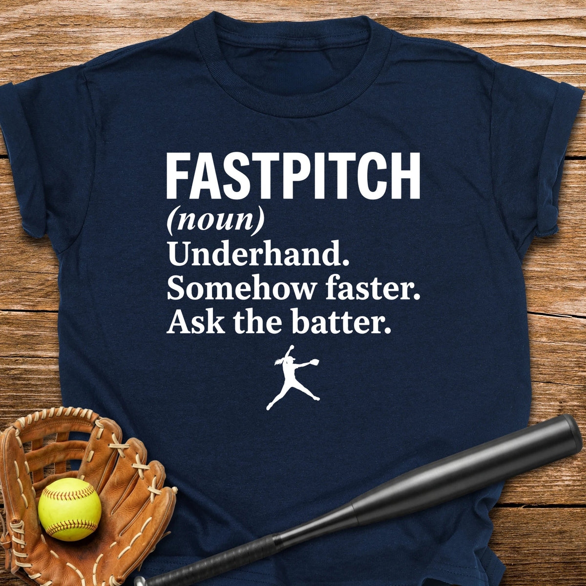 Ask The Batter Fastpitch Youth Tee - HomeRun PrintsKids clothes
