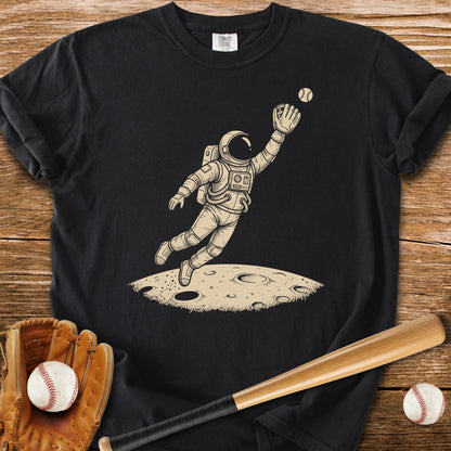 Astronaut Baseball Catch - HomeRun PrintsComfort Colors