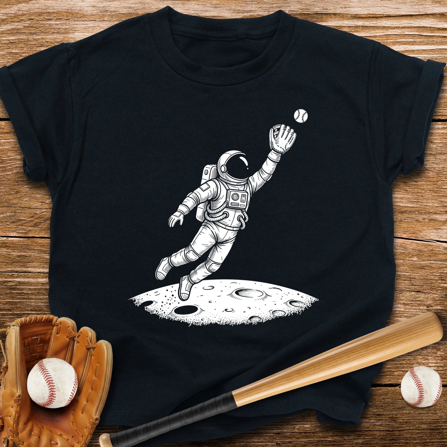 Astronaut Baseball Youth Tee - HomeRun PrintsKids clothes