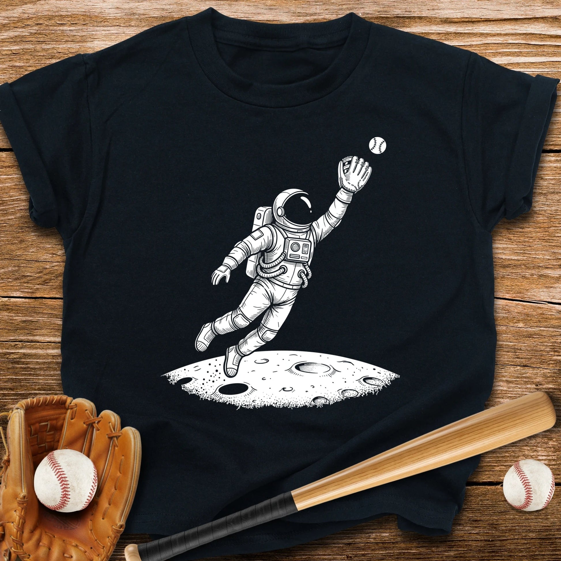 Astronaut Baseball Youth Tee - HomeRun PrintsKids clothes