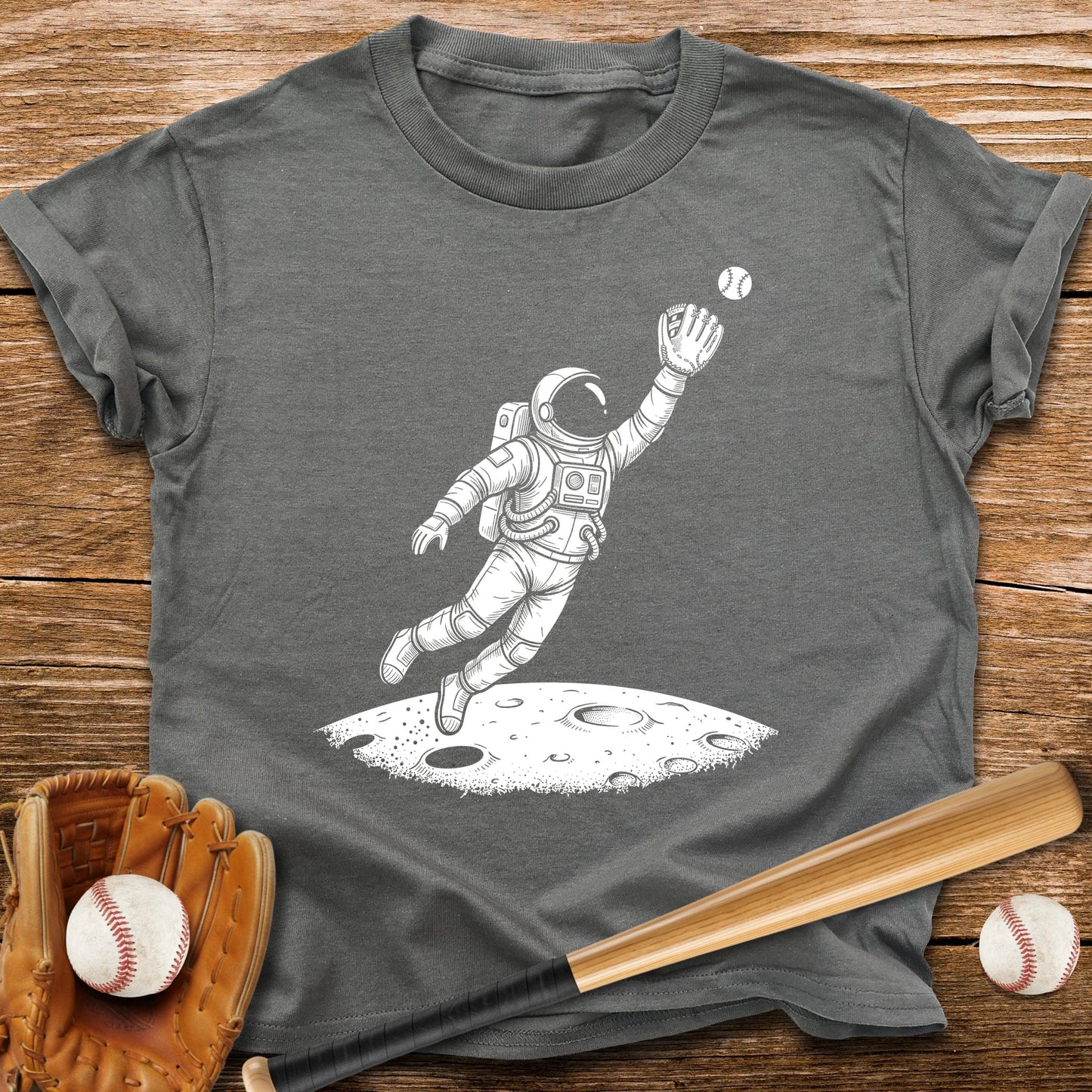 Astronaut Baseball Youth Tee - HomeRun PrintsKids clothes