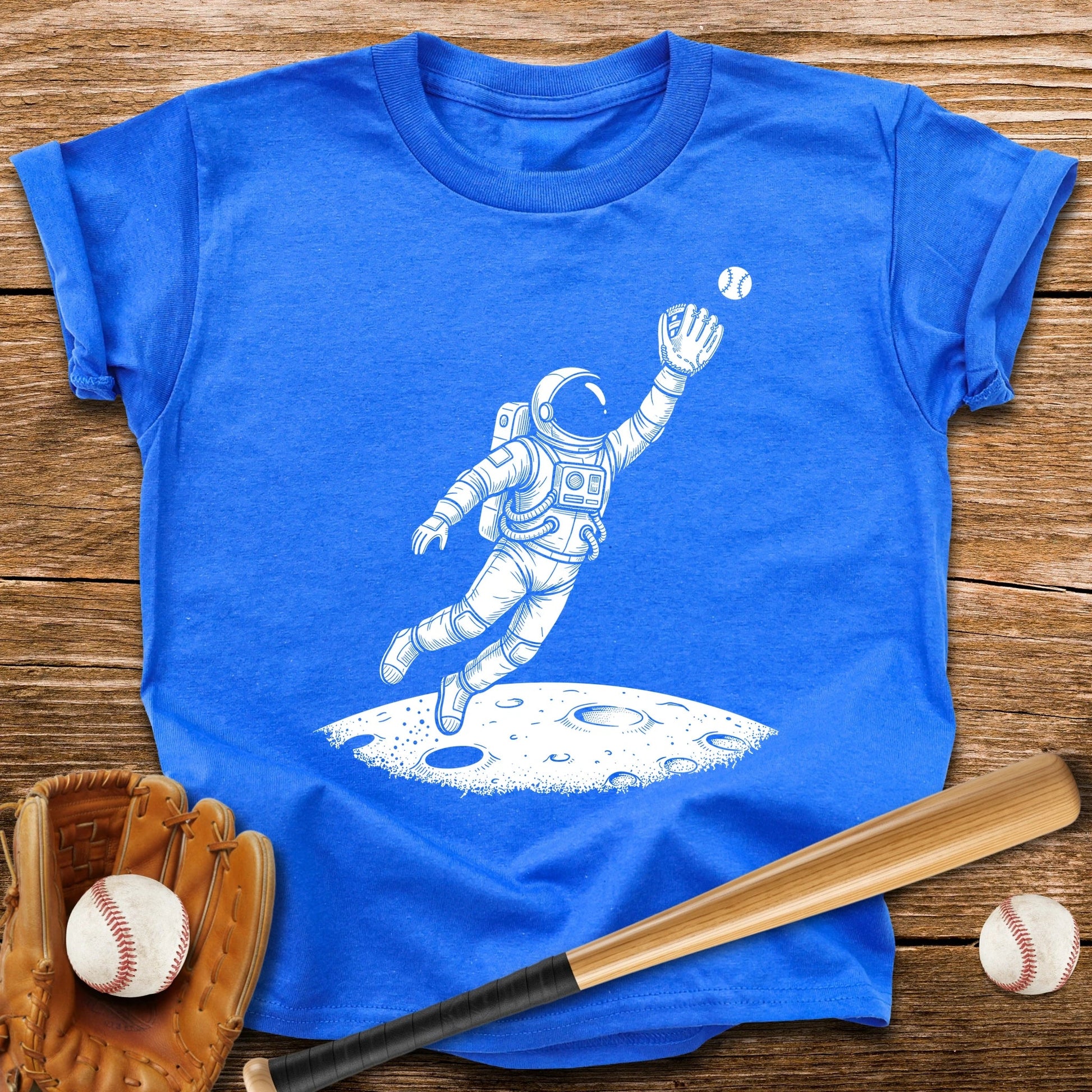 Astronaut Baseball Youth Tee - HomeRun PrintsKids clothes