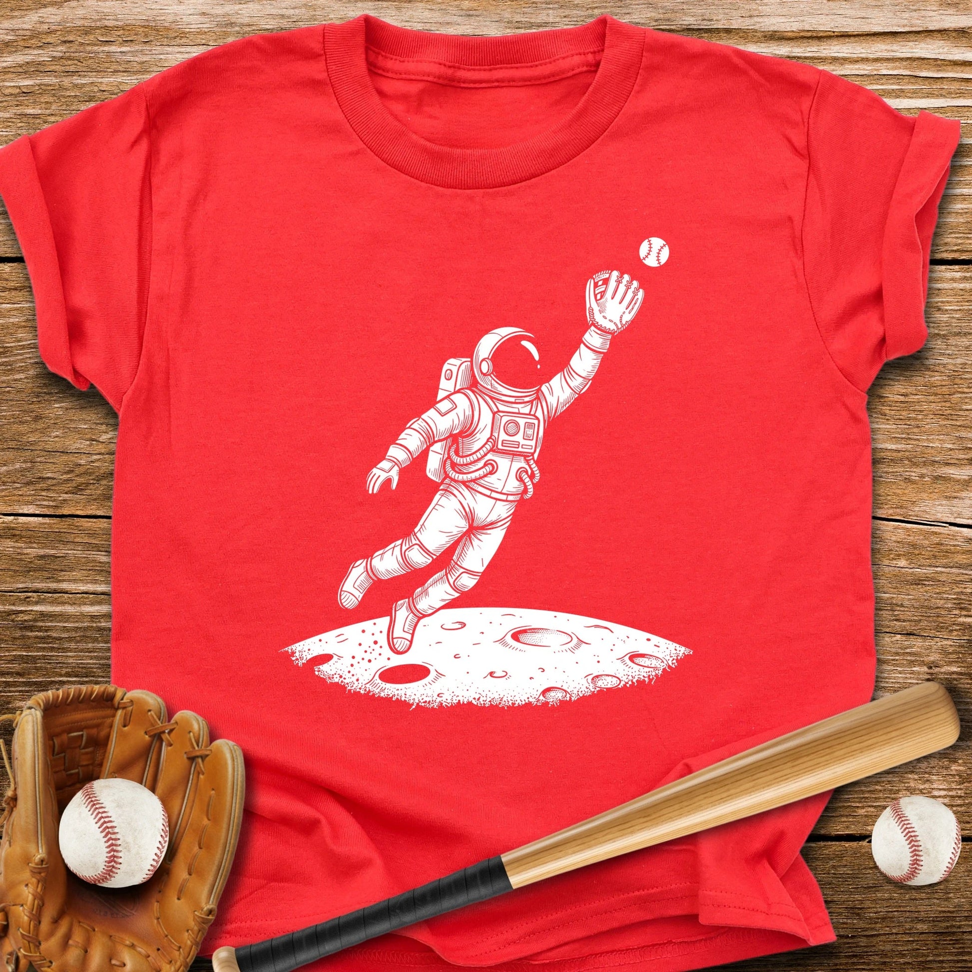 Astronaut Baseball Youth Tee - HomeRun PrintsKids clothes
